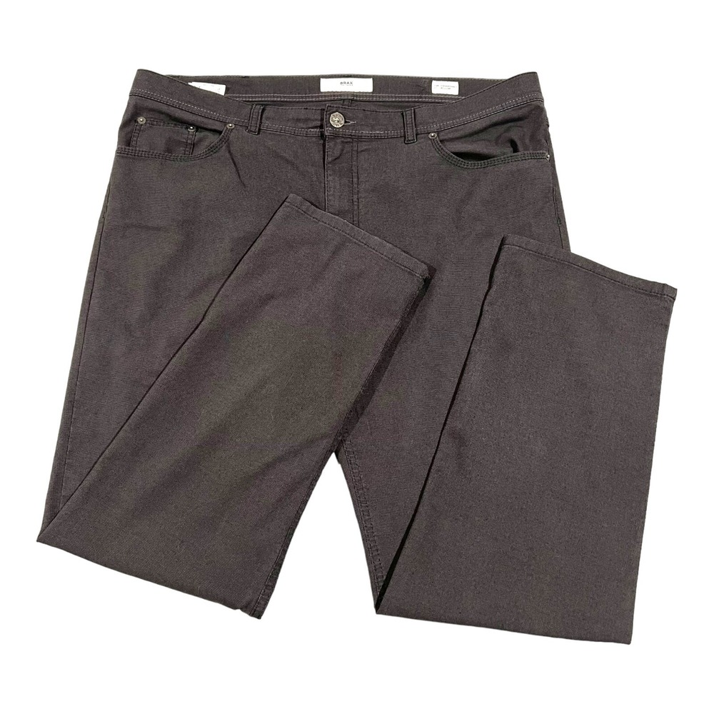 Brax Feel Good Pants US 40/32 Gray Cooper Fancy Style‎ Regular Fit Straight